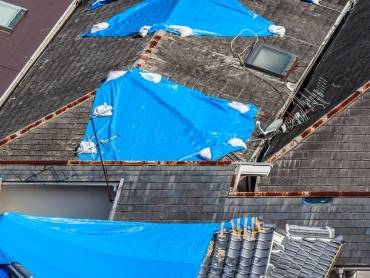 Storm damage roofing services in Hilton Head